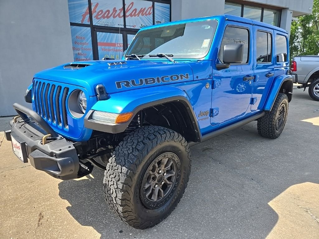 Used 2022 Jeep Wrangler Unlimited Rubicon 392 with VIN 1C4JJXSJ0NW208061 for sale in Kansas City