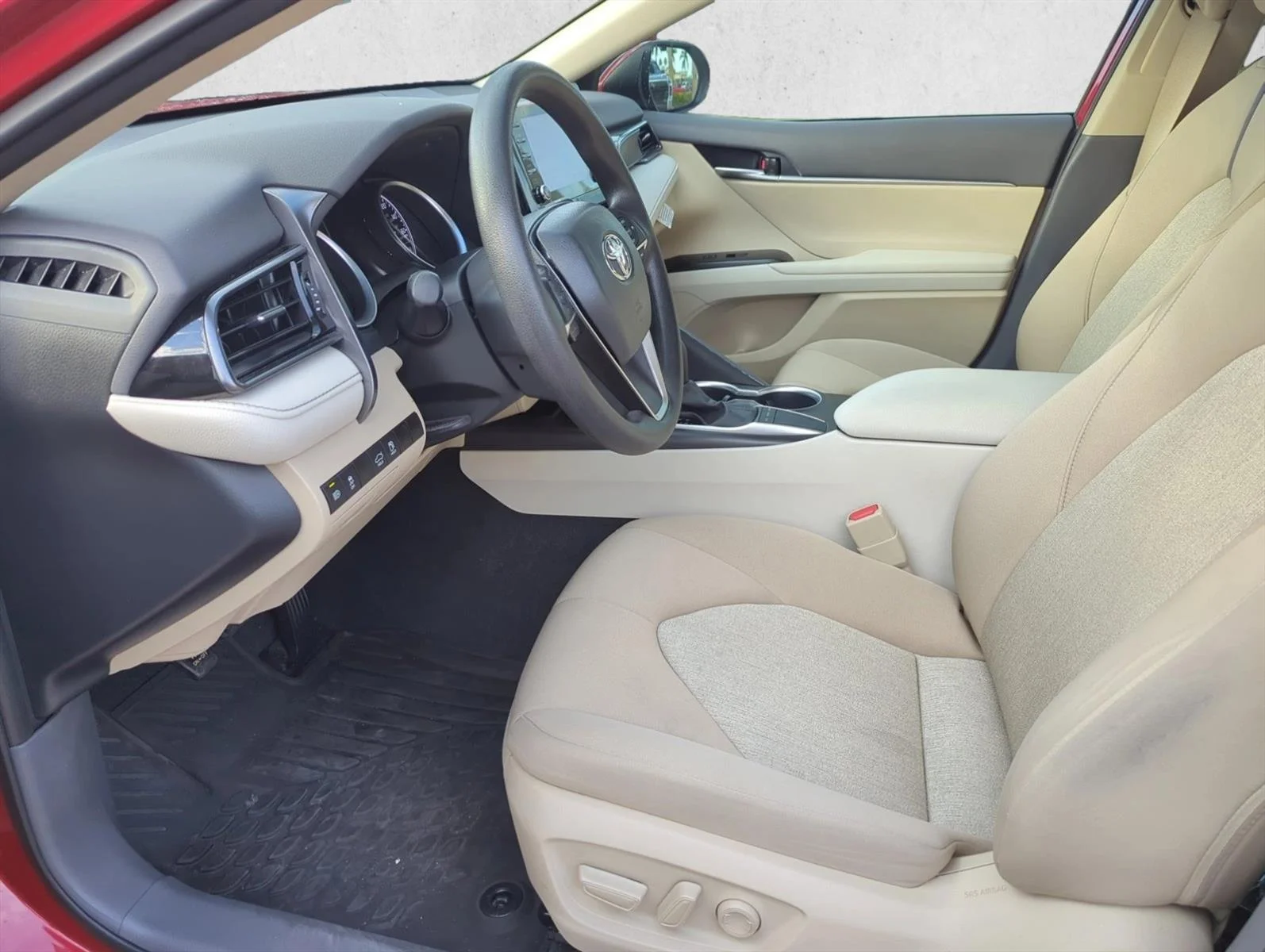 Used 2024 Supersonic Red Toyota LE image 10