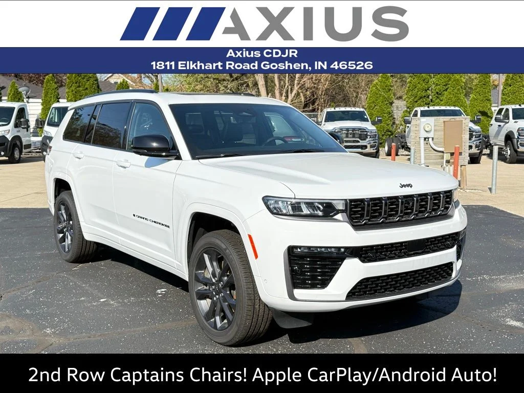 New 2026 Bright White Clear-Coat Exterior Paint Jeep Limited image 1
