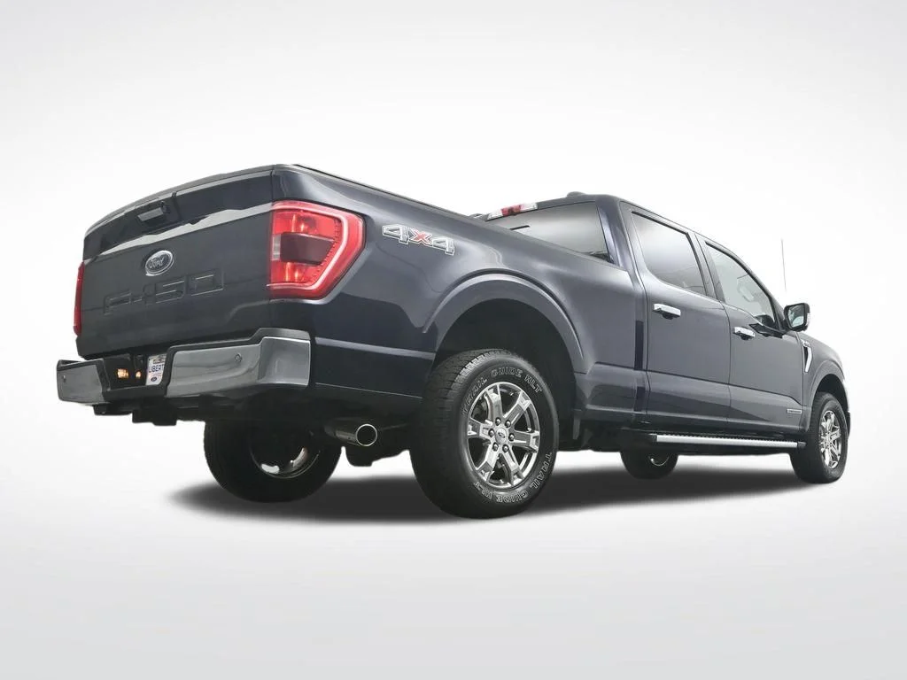Certified Used 2022 Blue Metallic Ford XLT image 35