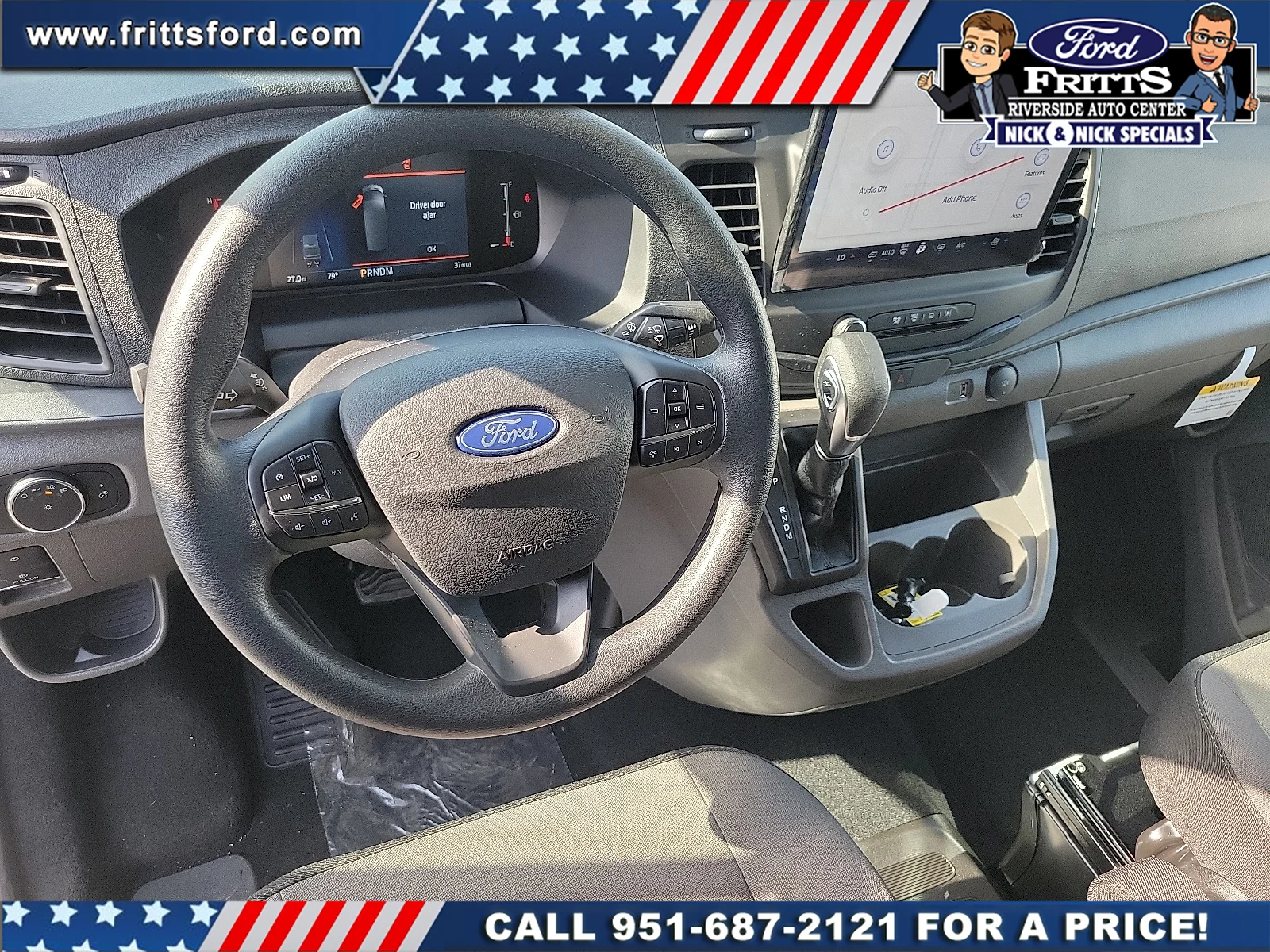 New 2026 Oxford White Ford Passenger Van XL image 4