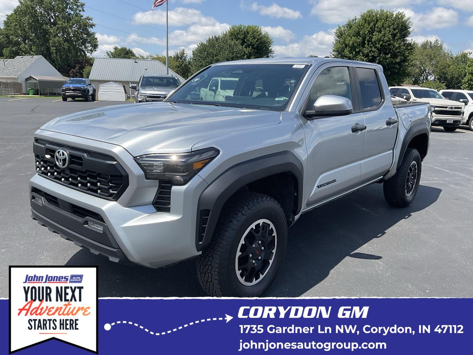 Used 2025 SILVER TOYOTA TRD OFF ROAD DOUBLE CAB 5 image 1