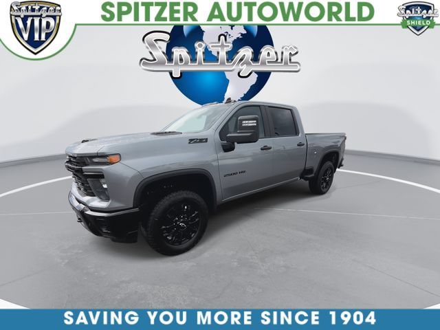 2026 Chevrolet Silverado 2500 HD Custom Gray at Spitzer Autoworld Chevy Buick GMC Cadillac
