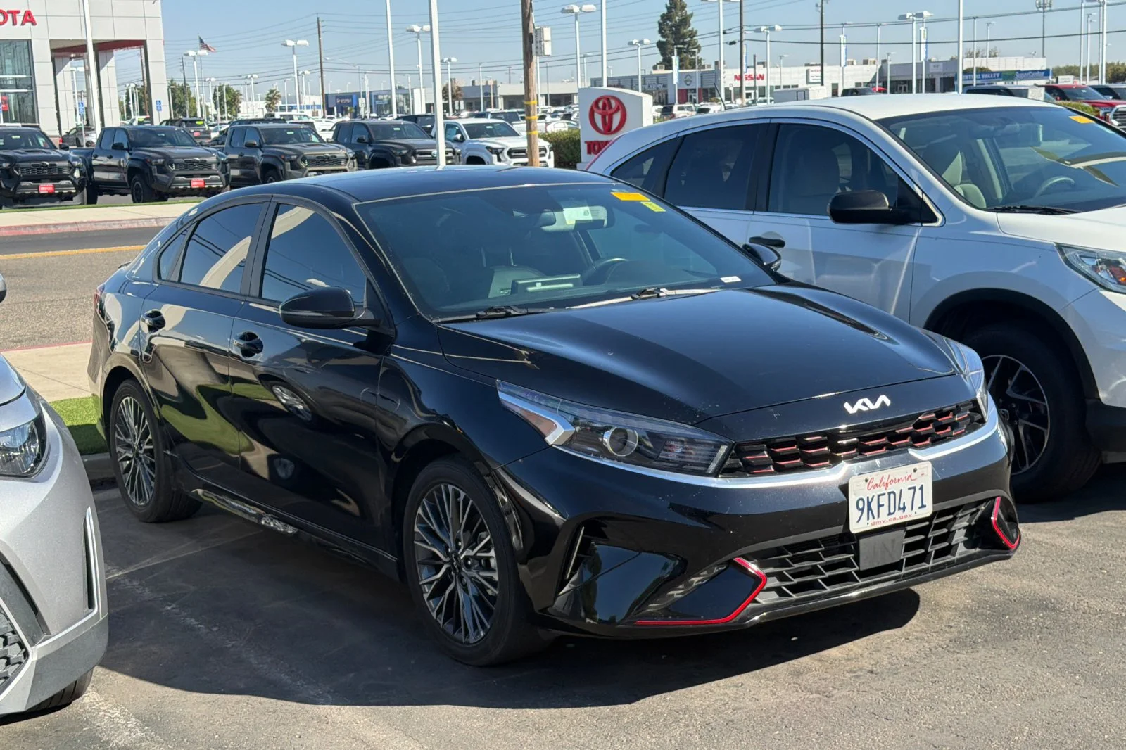 Used 2024 Aurora Black Kia GT-Line image 2