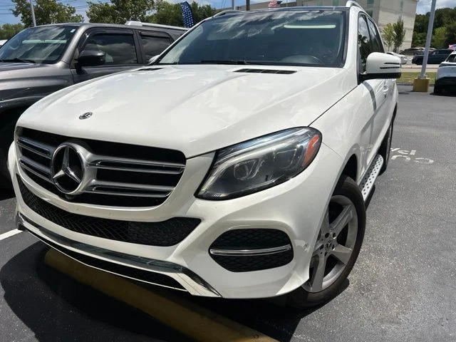 Used 2018 White Mercedes-Benz GLE 350 image 1