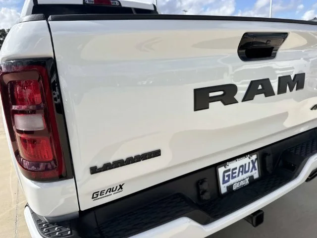 New 2027 Bright White Clear-Coat Exterior Paint RAM Laramie image 18