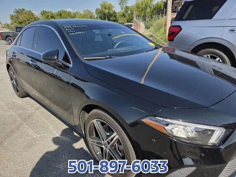 Used 2022 BLACK MERCEDES-BENZ A 220 4MATIC® SEDAN image 8