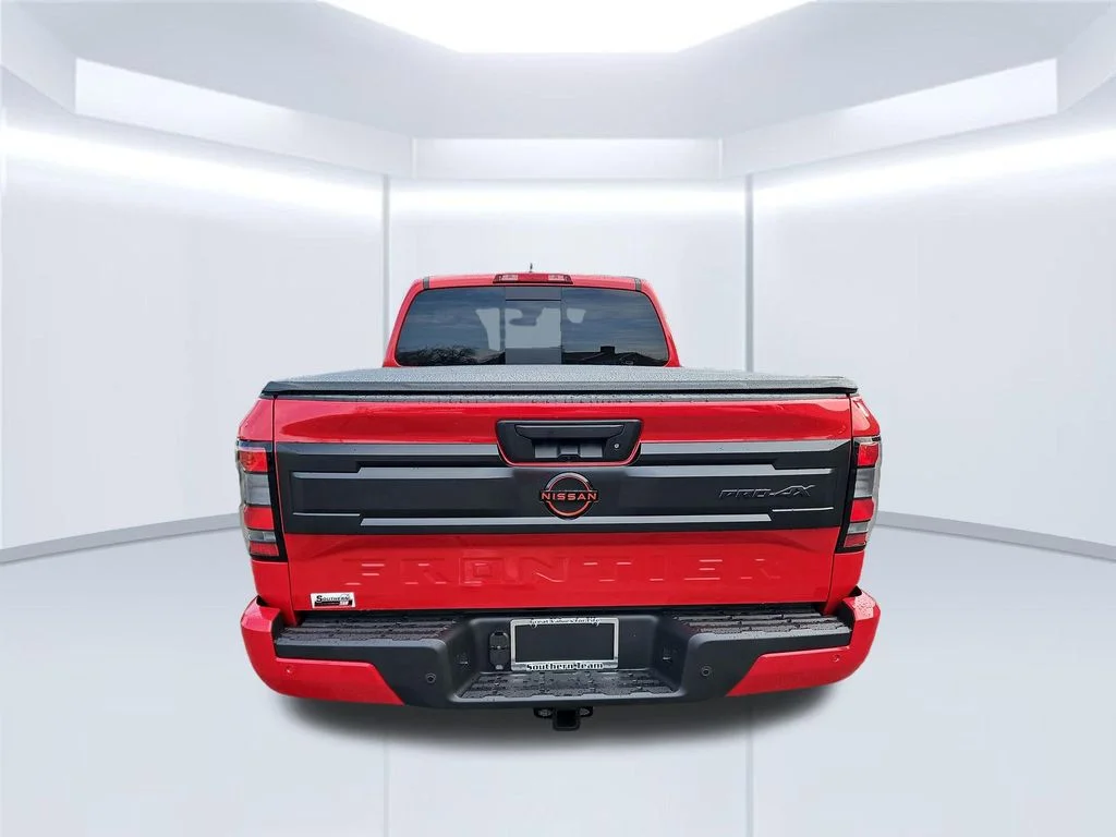 New 2026 Red Alert Nissan Crew Cab PRO-4X® Long Bed image 4