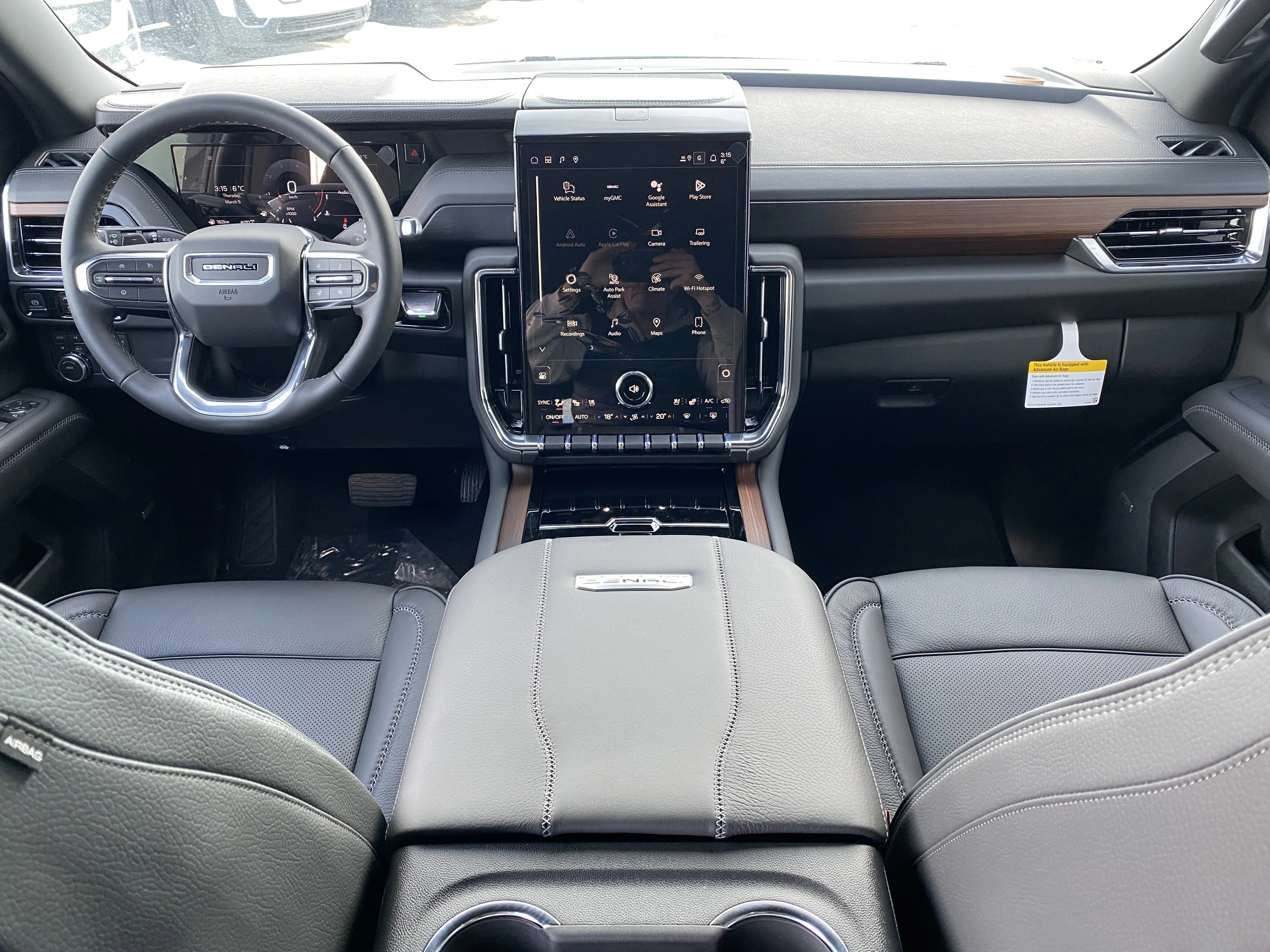 New 2026 GLACIER WHITE TRICOAT GMC Denali image 15