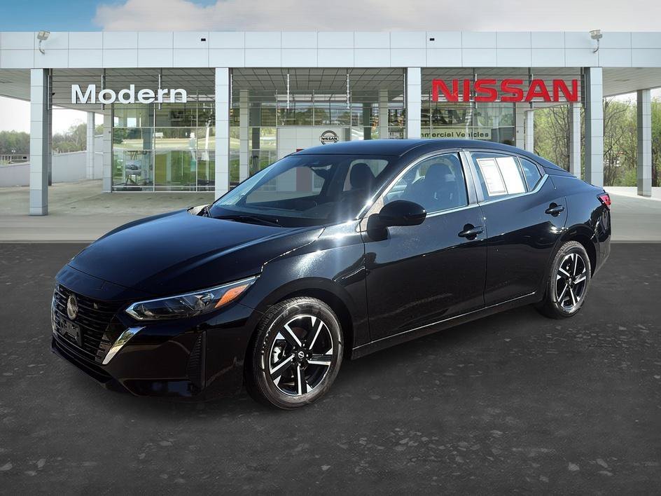 Used 2025 Super Black Nissan SV image 1