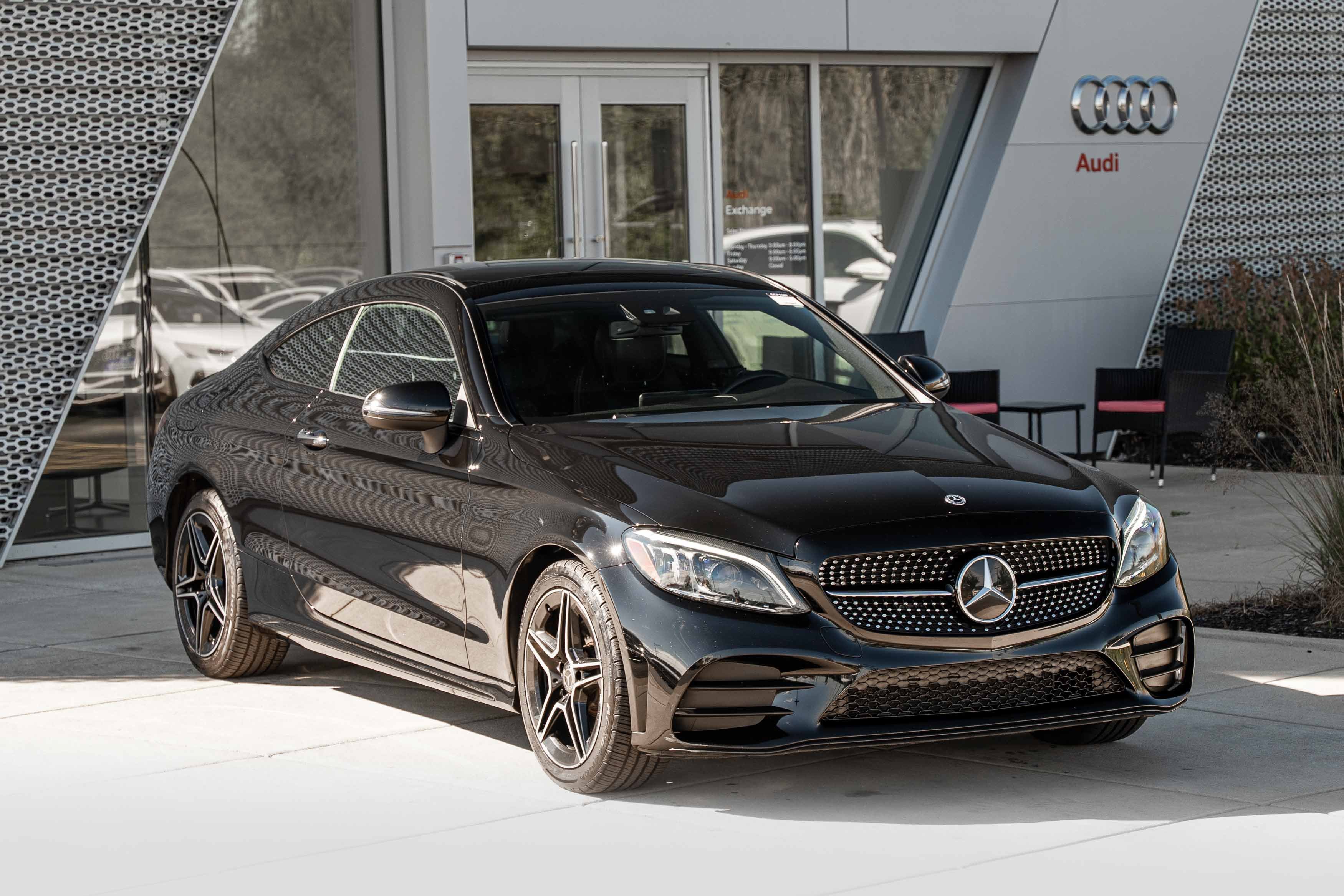 Used 2021 Black Mercedes-Benz C 300 image 2