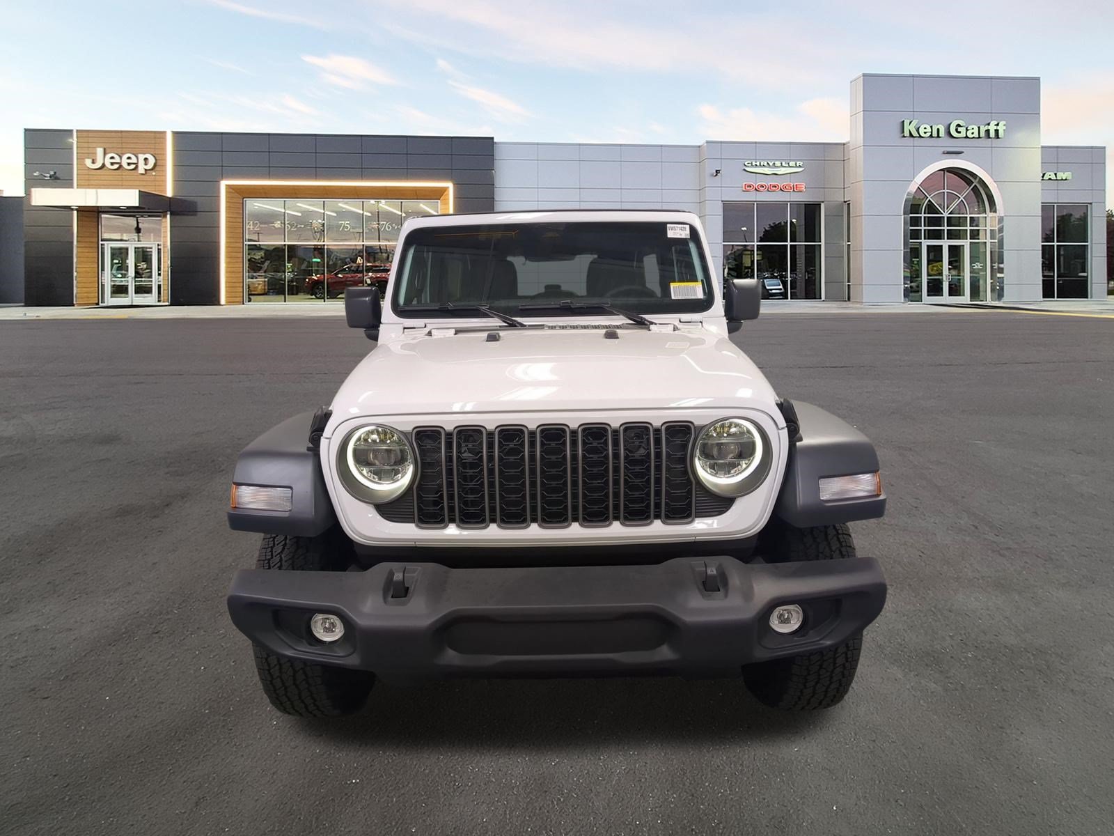 New 2027 Bright White Clear-Coat Paint Jeep Sport S image 10