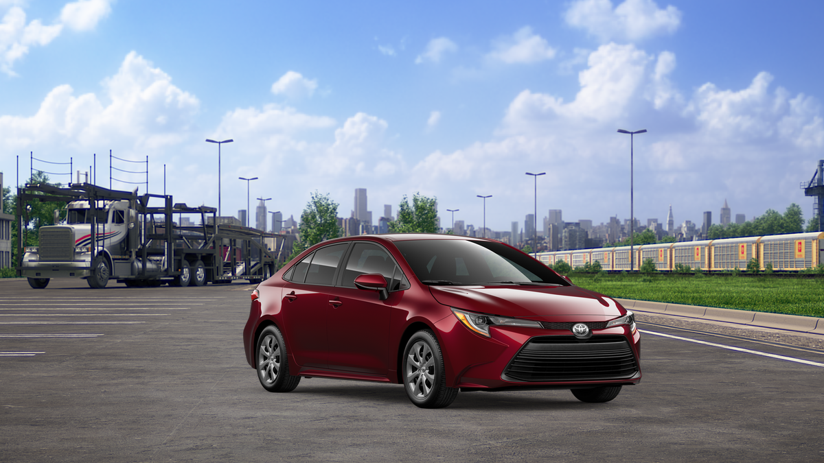 New 2026 Ruby Flare Pearl Toyota LE image 67
