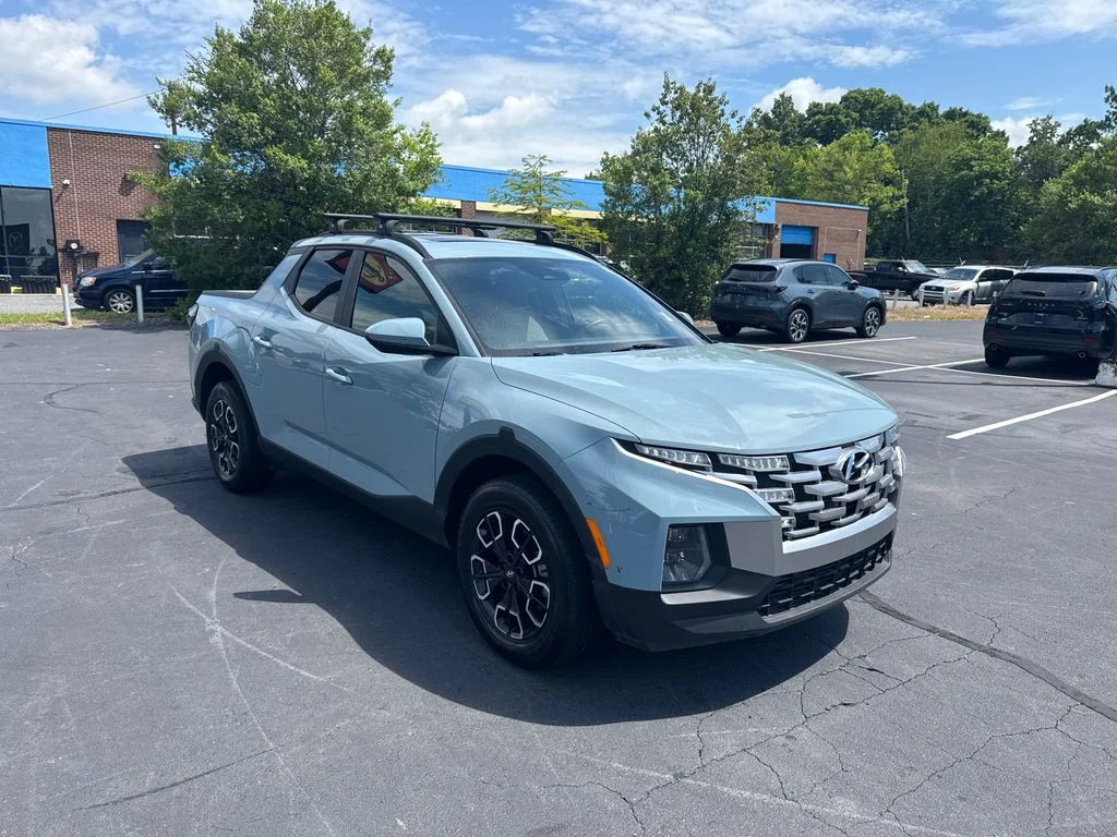 Used 2022 Blue / Stone Hyundai SEL Premium image 1