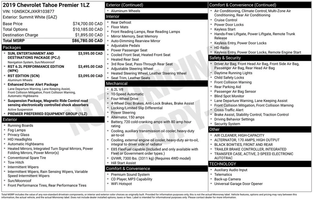 Used 2019 White Chevrolet Premier image 6