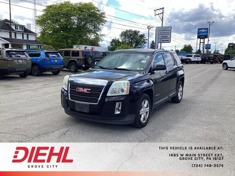 Used 2015 ONYX BLACK GMC SLE image 3