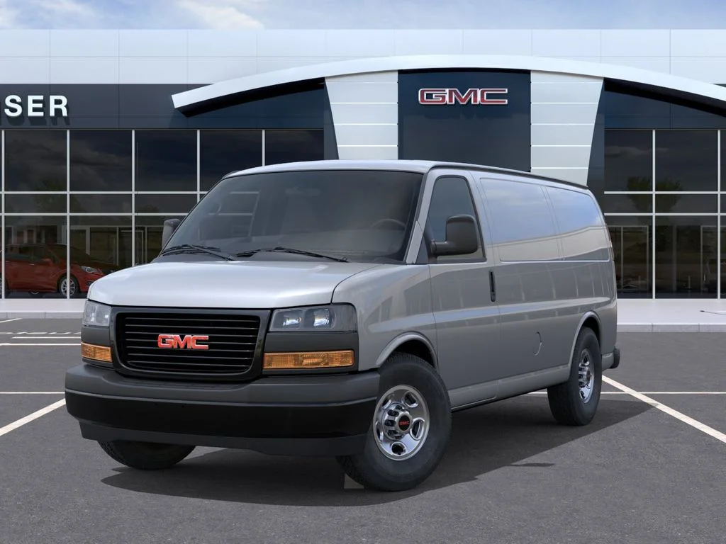 New 2026 Silver GMC Work Van image 6