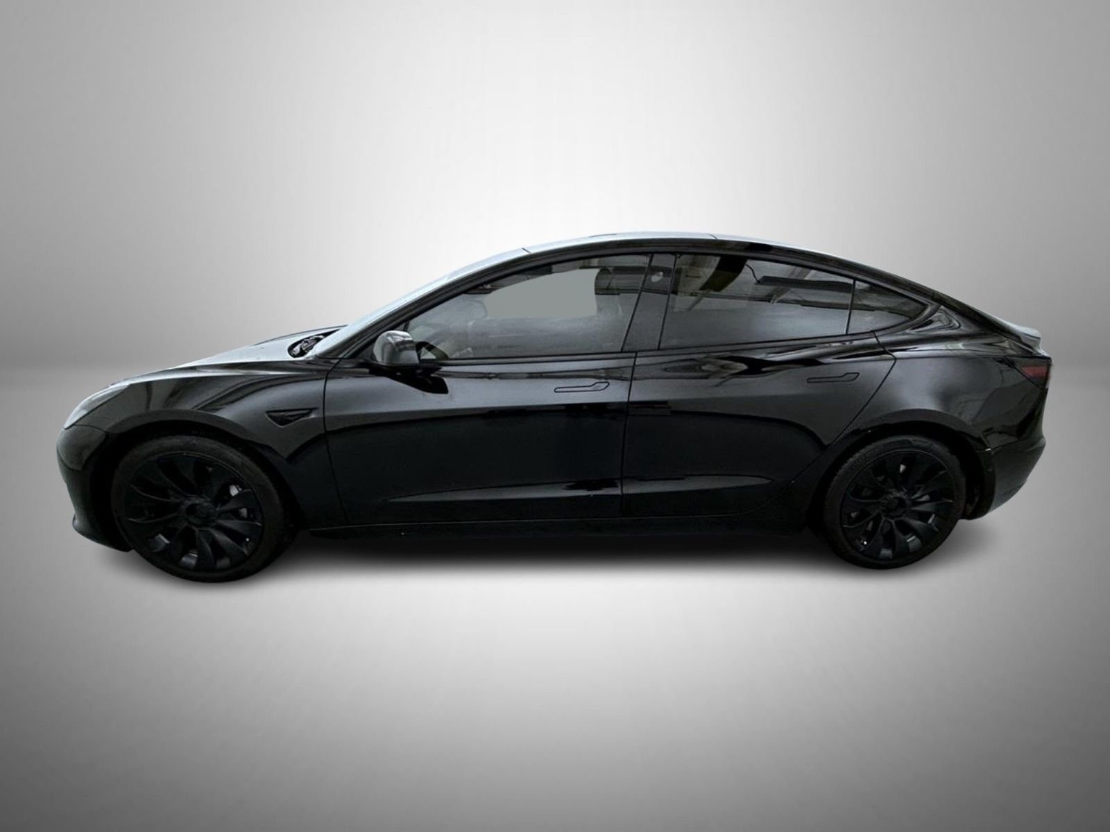 Used 2021 Black Tesla Standard Range Plus image 8