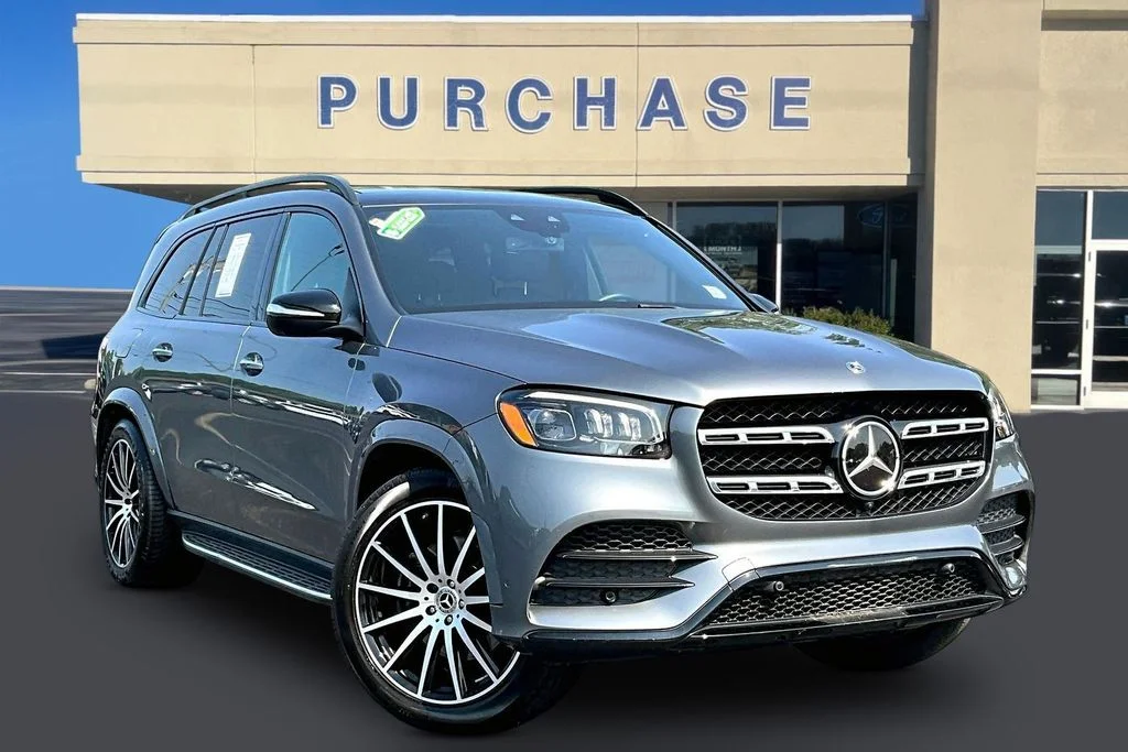 Used 2023 Mojave Silver Metallic Mercedes-Benz GLS 450 image 1