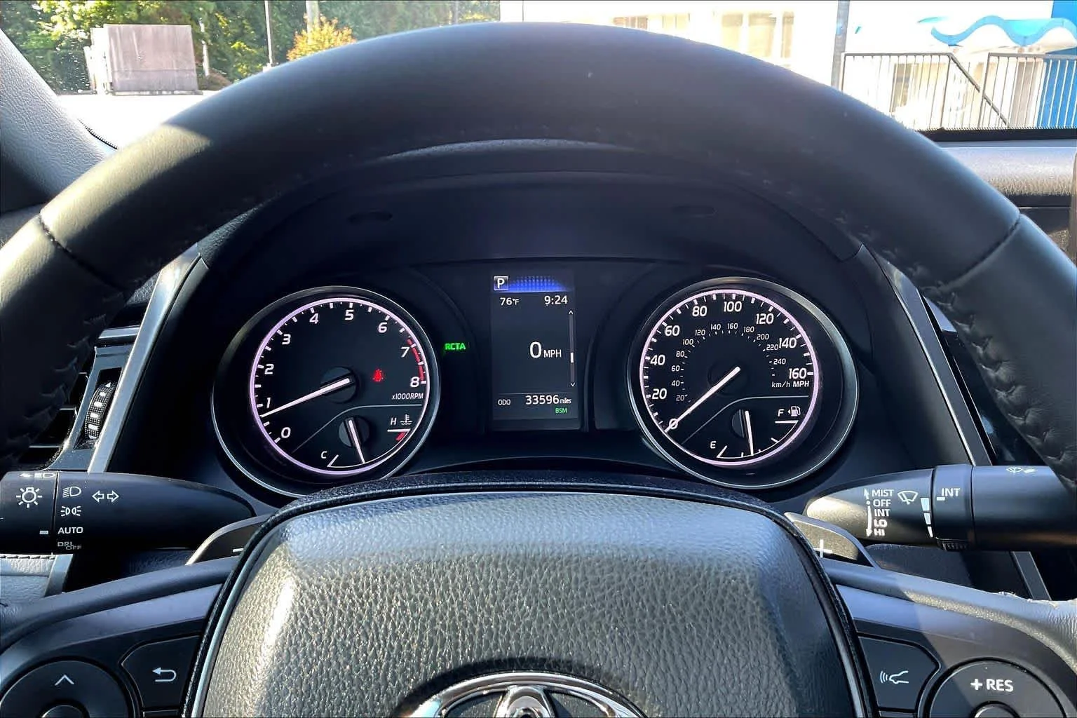 Used 2023 Midnight Black Metallic Toyota SE image 24
