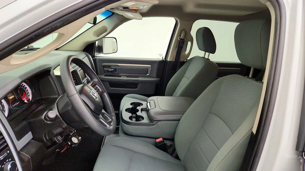 Used 2019 Bright White Clearcoat Ram SLT 4x4 Crew Cab 5