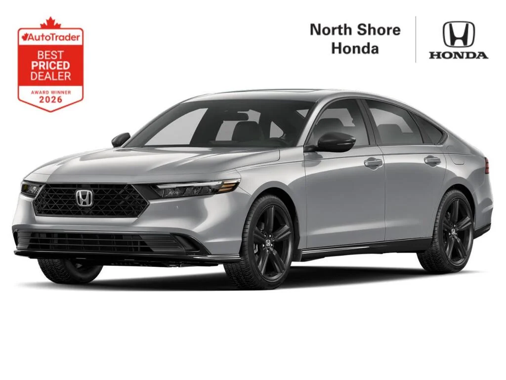 New 2026 Solar Reflection Silver Metallic Honda SPORT-L Luxury meets responsibility image 1
