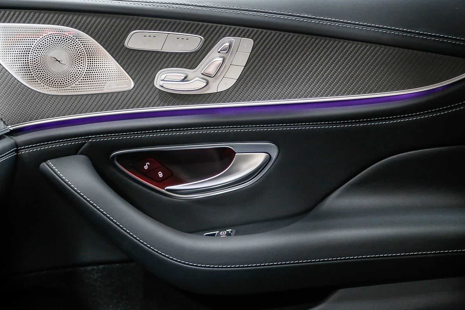 New 2026 MANUFAKTUR Moonlight White Metallic Mercedes-Benz AMG® GT 53 4-Door Coupe image 47