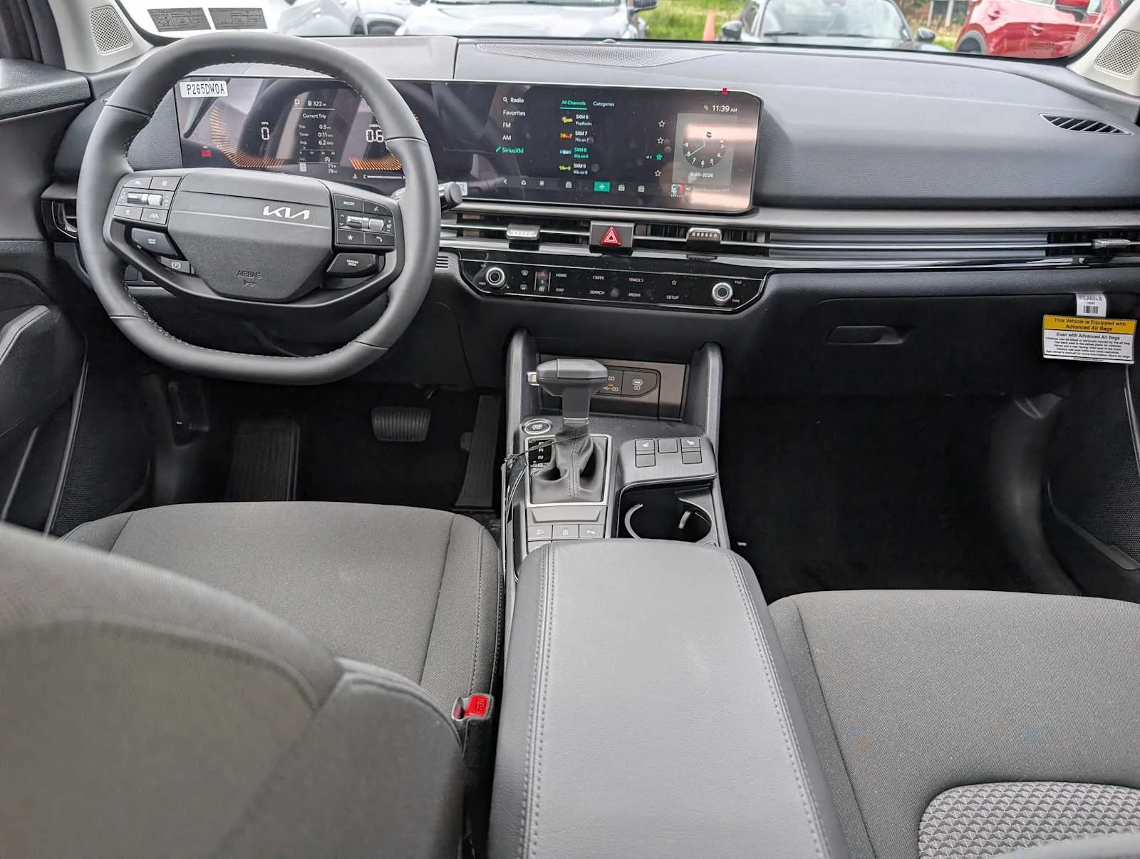 New 2026 Ebony Black Kia LX image 12
