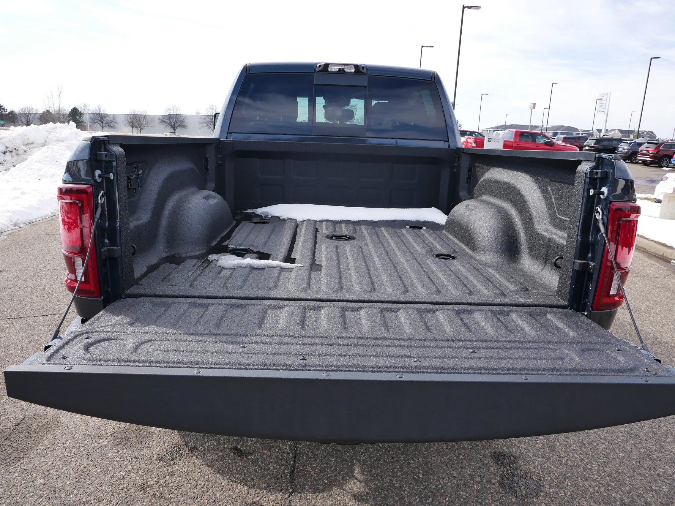 New 2026 Forged Blue Metallic Exterior Paint RAM Big Horn image 11