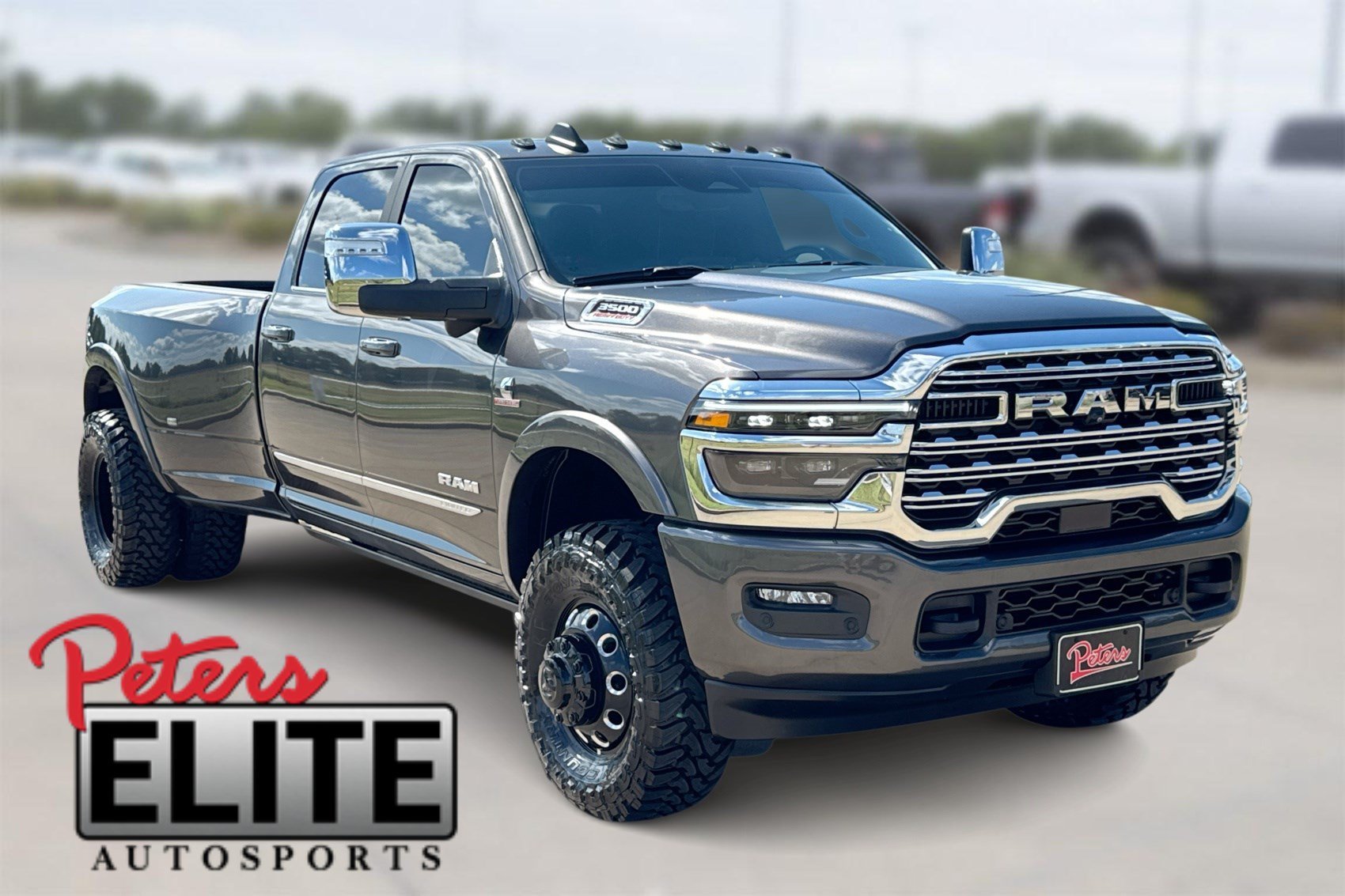 New 2025 Granite Crystal Metallic Clearcoat Ram Limited image 1