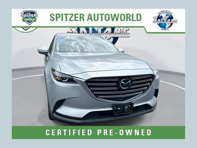 Silver 2023 Mazda CX-9 Touring AWD SUV / Crossover All-Wheel Drive