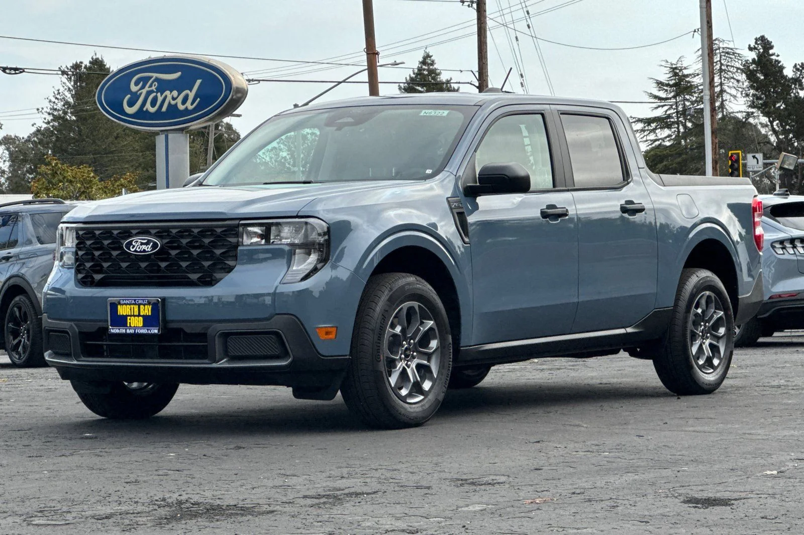 New 2026 Azure Gray Metallic Tri-Coat Ford XLT image 8