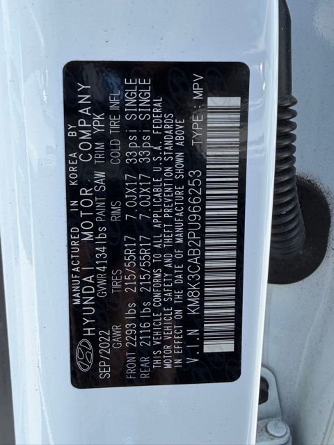 Used 2023 White Hyundai SEL image 32