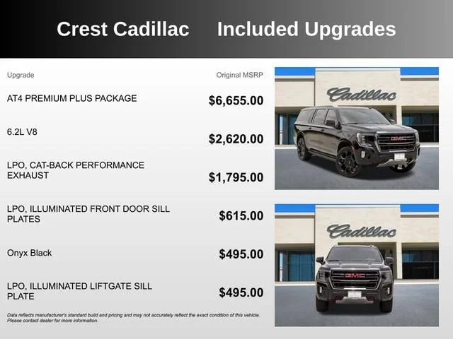 Used 2023 Onyx Black GMC AT4 image 4
