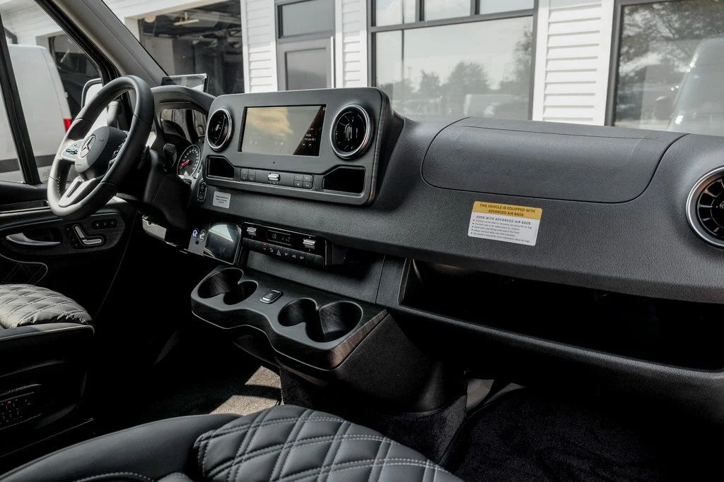 New 2026 Obsidian Black Metallic Midwest Automotive Designs D6 W/ Full Partition image 24