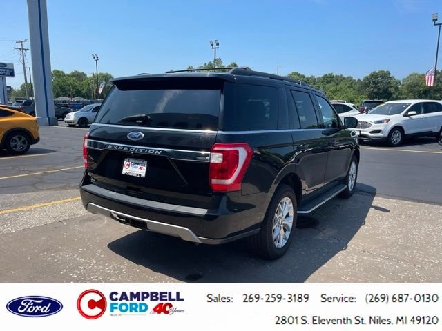 Used 2021 Black Metallic Ford XLT image 3