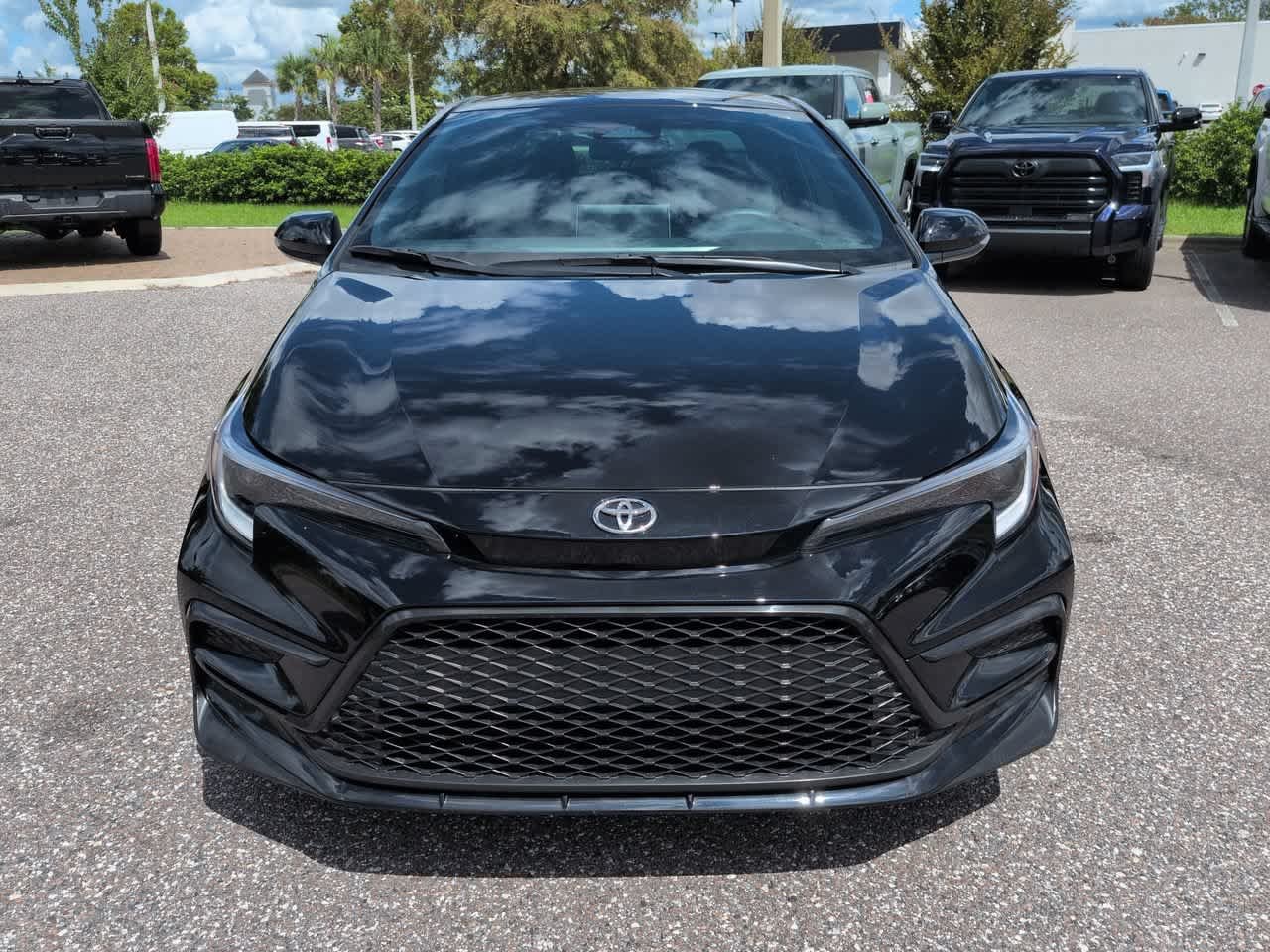 Certified Used 2026 Midnight Black Metallic Toyota XSE image 9