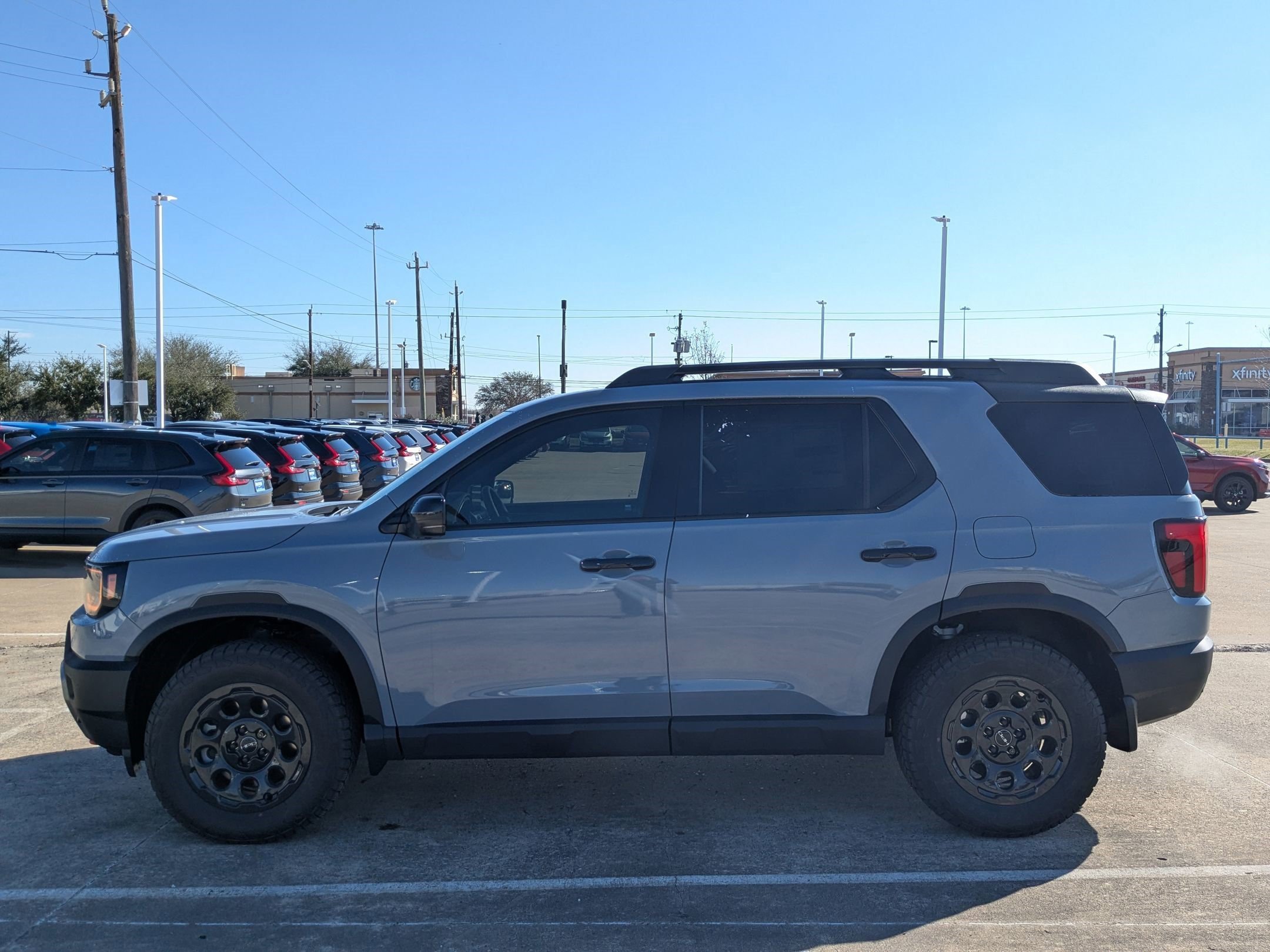 New 2026 Sonic Gray Pearl Honda TrailSport Elite Blackout image 7