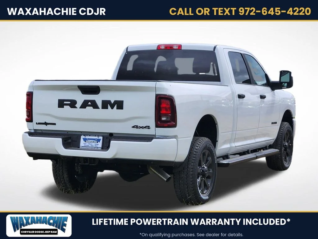 New 2026 Bright White Clear-Coat Exterior Paint RAM Big Horn image 5