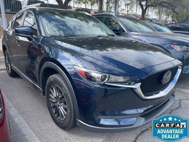 Used 2019 Deep Crystal Blue Mica Mazda Touring image 3