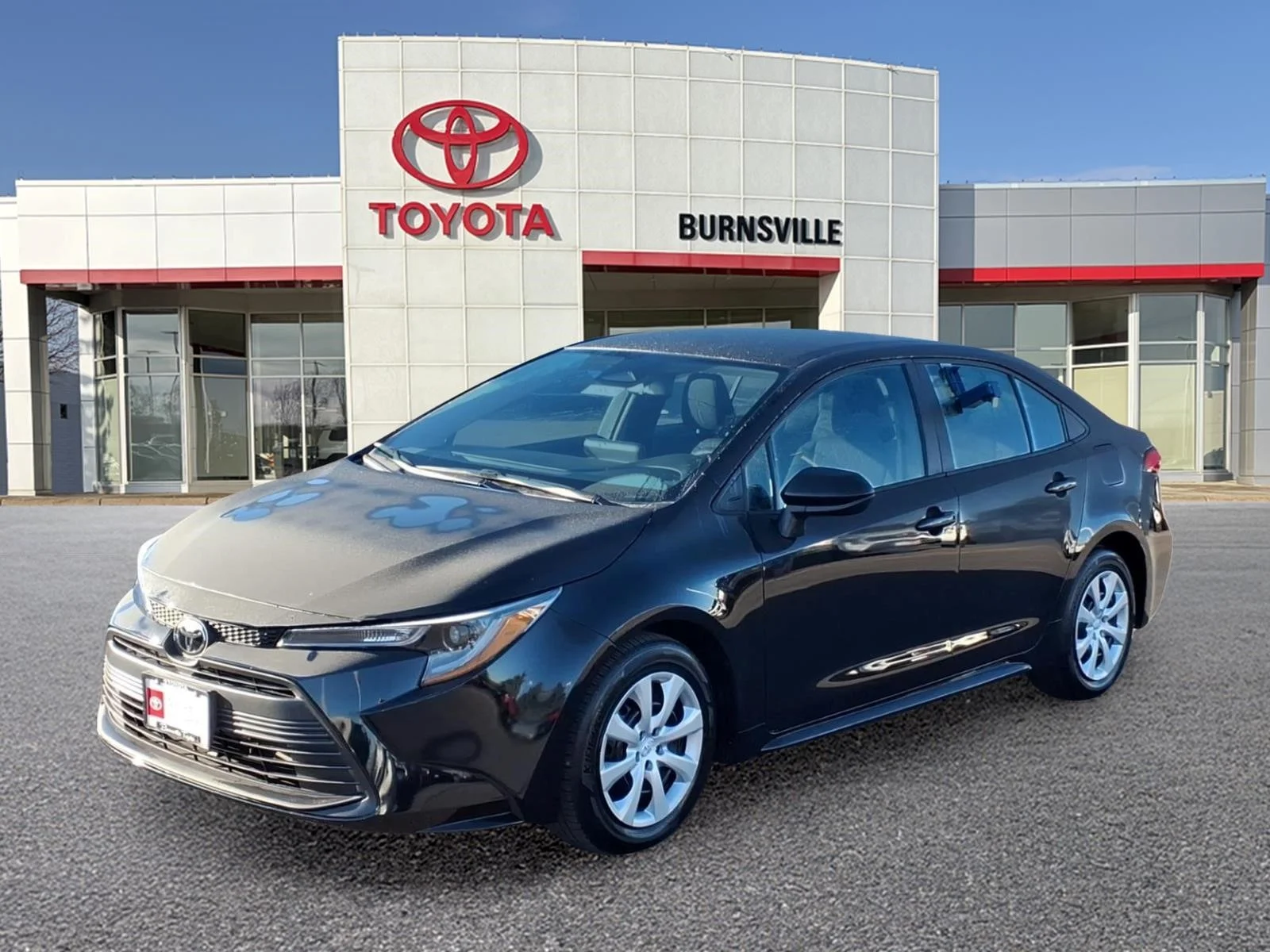 Certified Used 2025 Black Toyota LE image 8