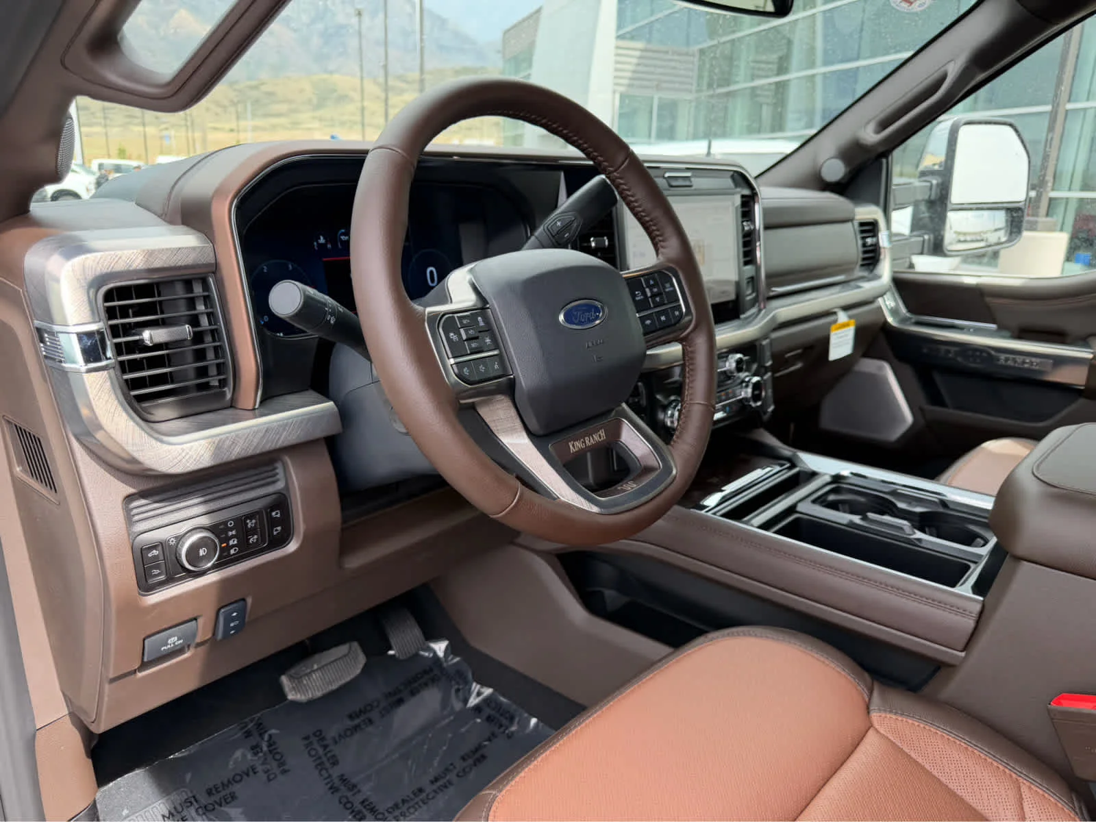 New 2026 Glacier Gray Metallic Tri-Coat Ford F-350® King Ranch® image 28