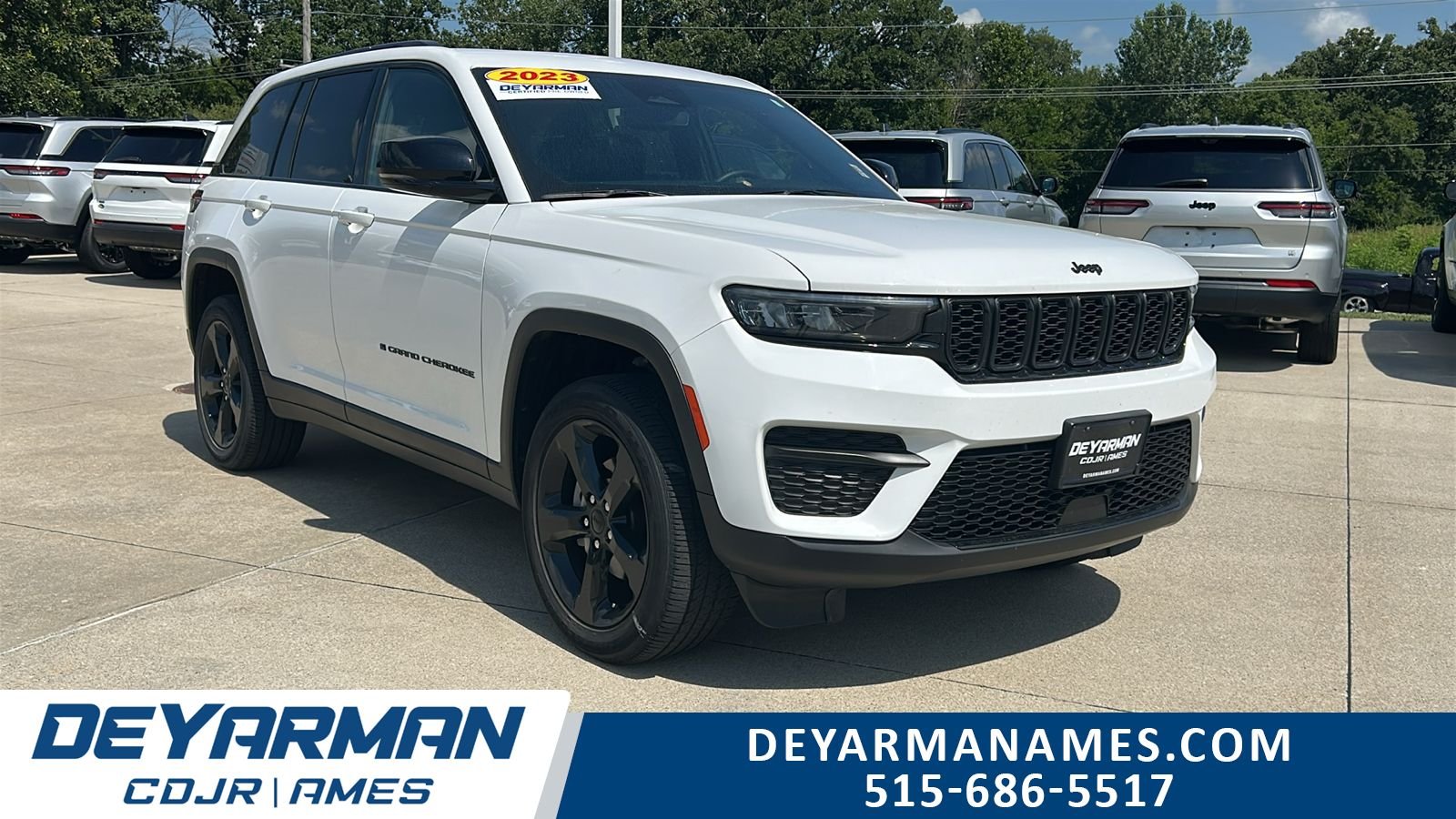 Certified Used 2023 White Jeep Altitude X image 1