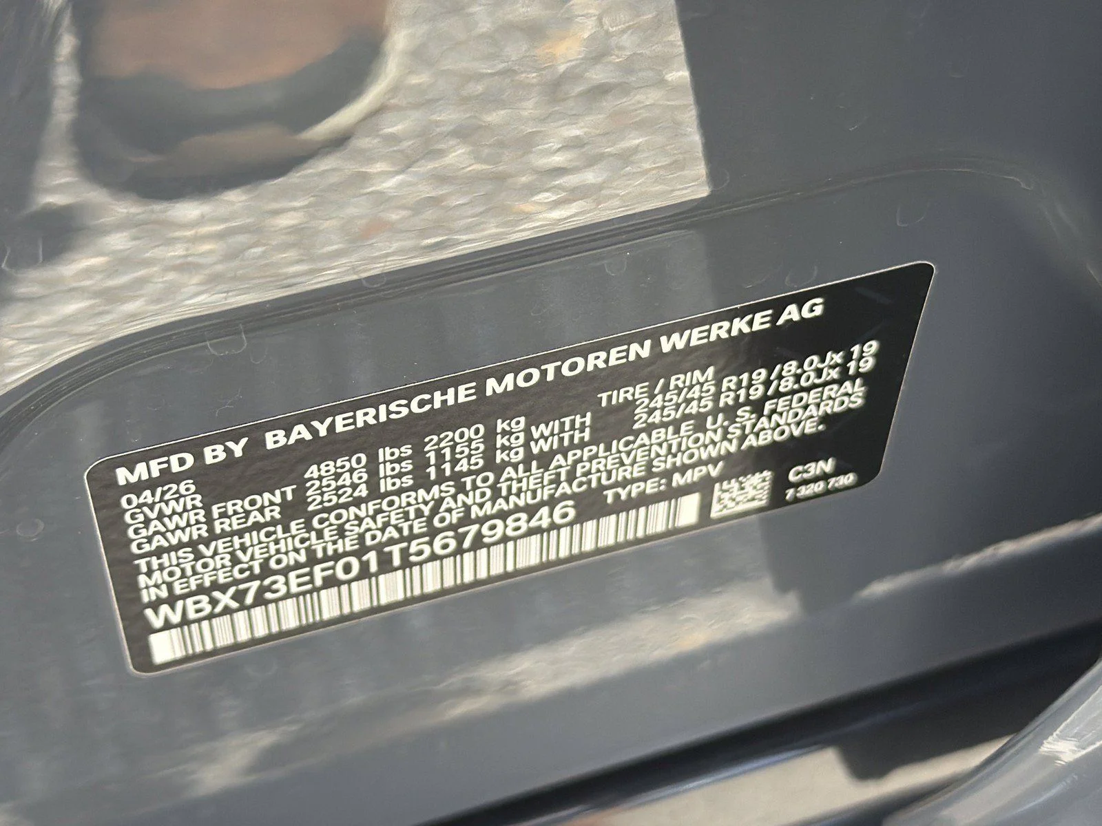 New 2026 Storm Bay Metallic BMW xDrive28i image 38