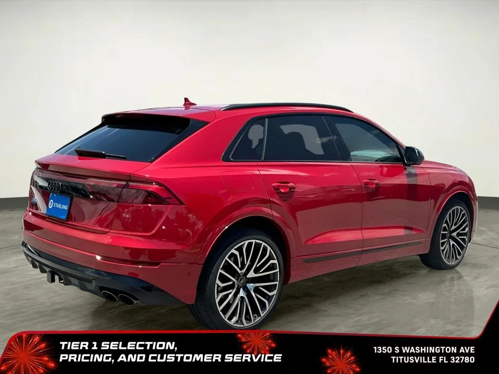 Used 2025 Red Audi 4.0T Premium Plus image 10