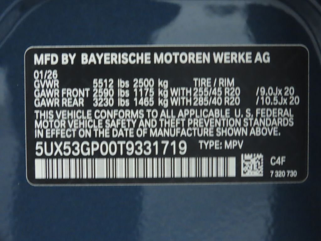 Used 2026 Blue Metallic BMW 30 xDrive image 35