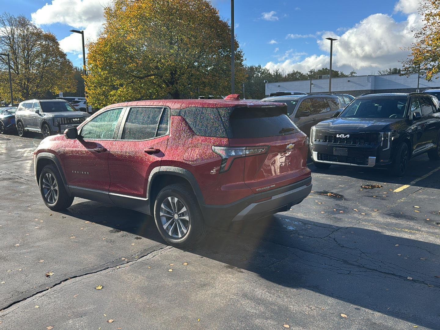 Used 2025 Radiant Red Tintcoat Chevrolet AWD LT image 7