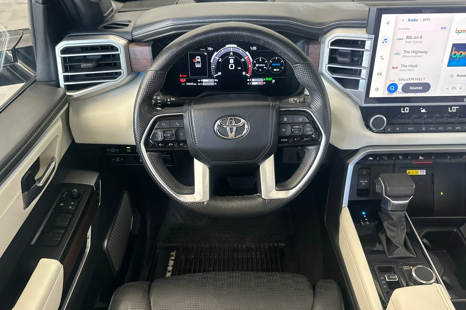 Used 2023 MIDNIGHT BLACK Toyota Capstone Hybrid image 13