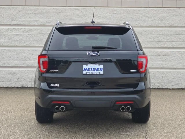 Certified Used 2019 Agate Black Metallic Ford Sport image 12
