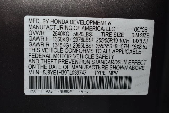 New 2026 Liquid Carbon Metallic Acura Base image 25